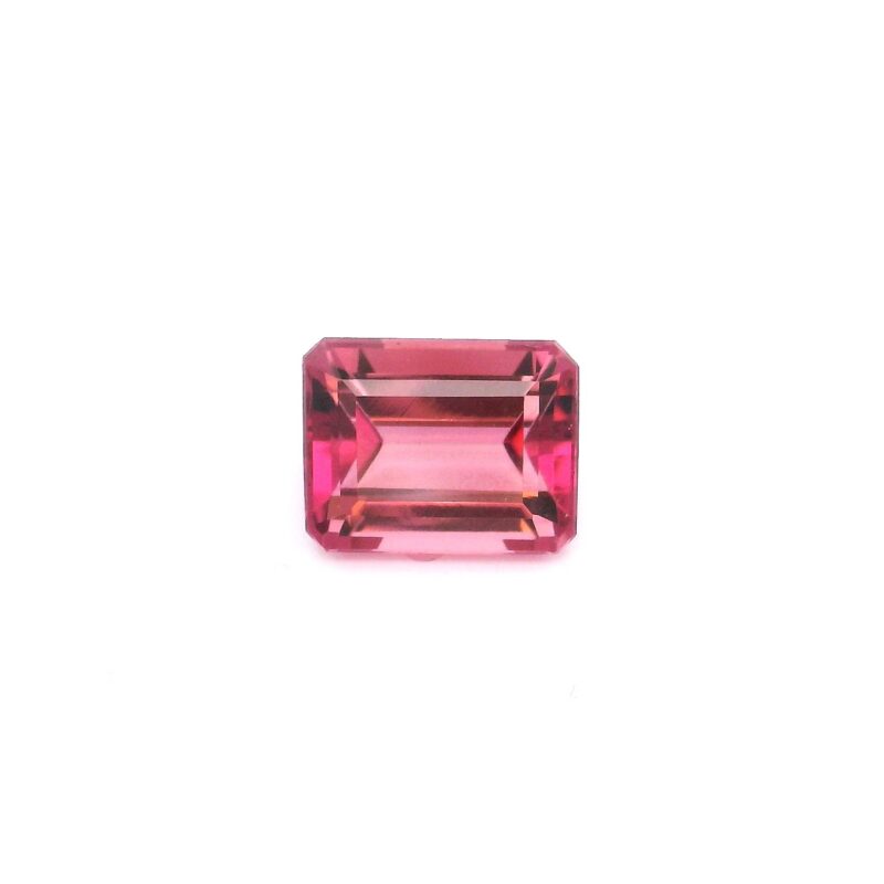 Tourmaline, Pink, Emerald cut, 2.56 ct