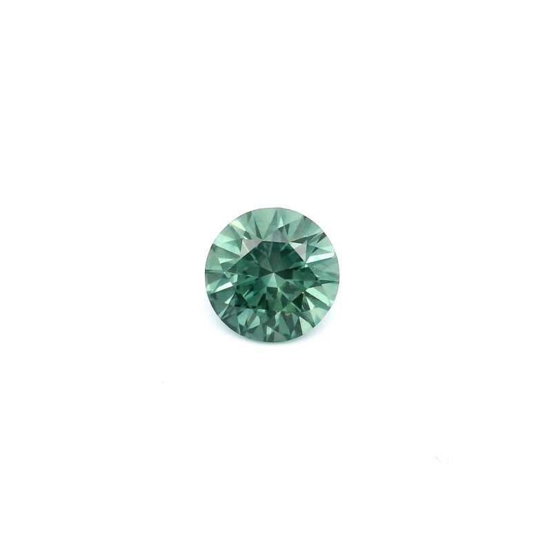 Montana Sapphire, Blue Green, Round, 0.86 ct