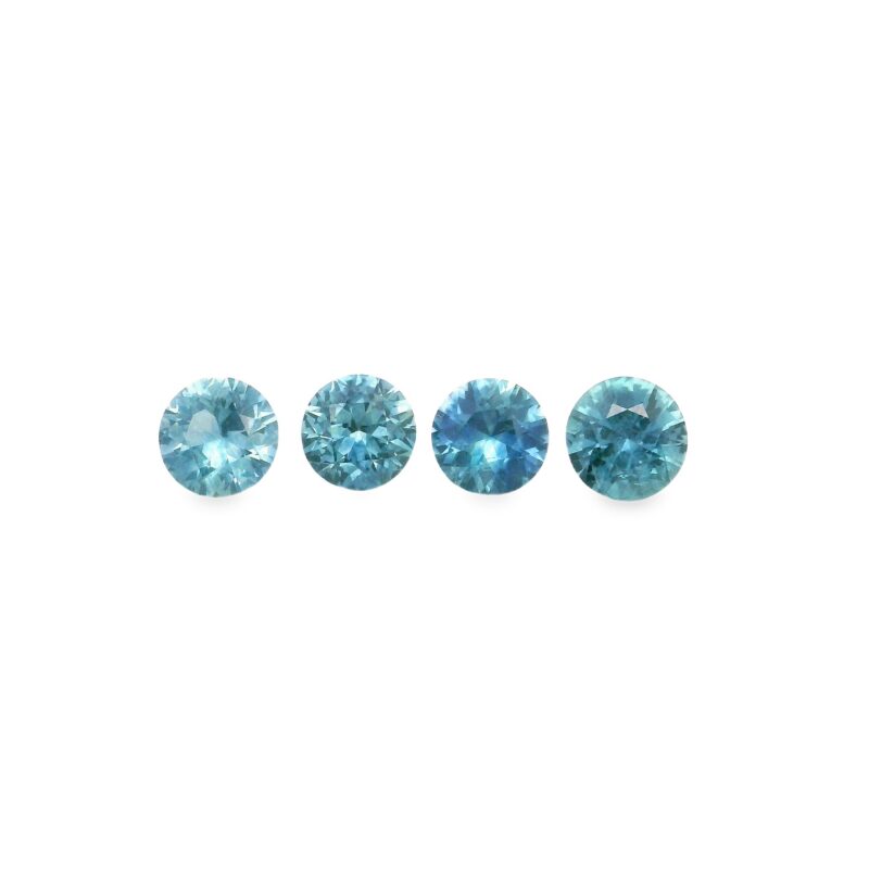 Montana Sapphire, Blue Green, Round, 7.70 ct