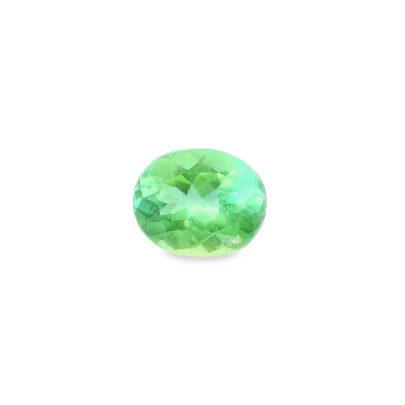 Tourmaline, Green, Oval, 3.61 ct
