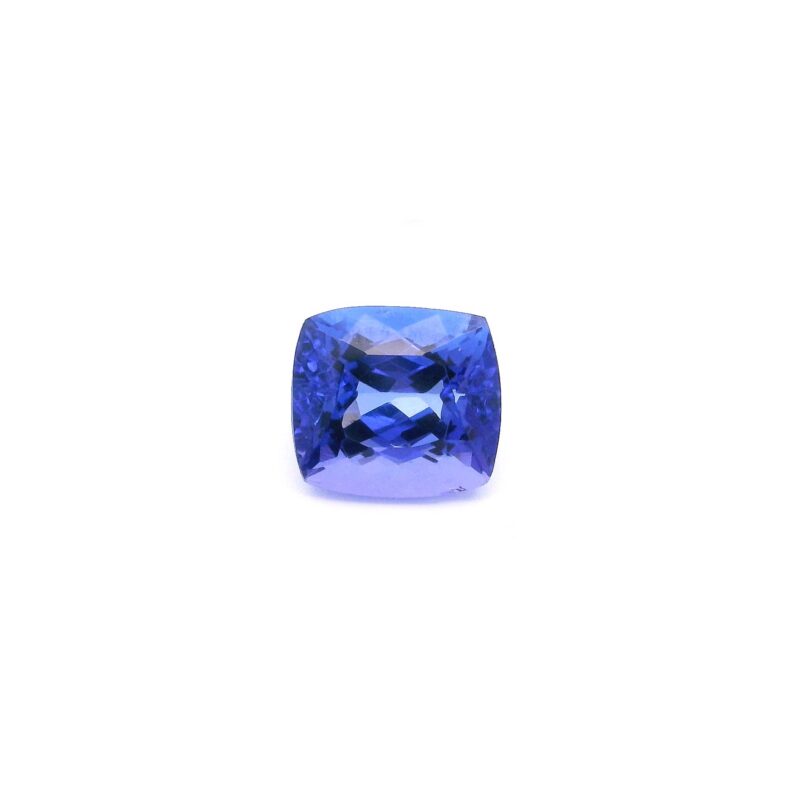Tanzanite, Blue, Cushion, 2.64 ct