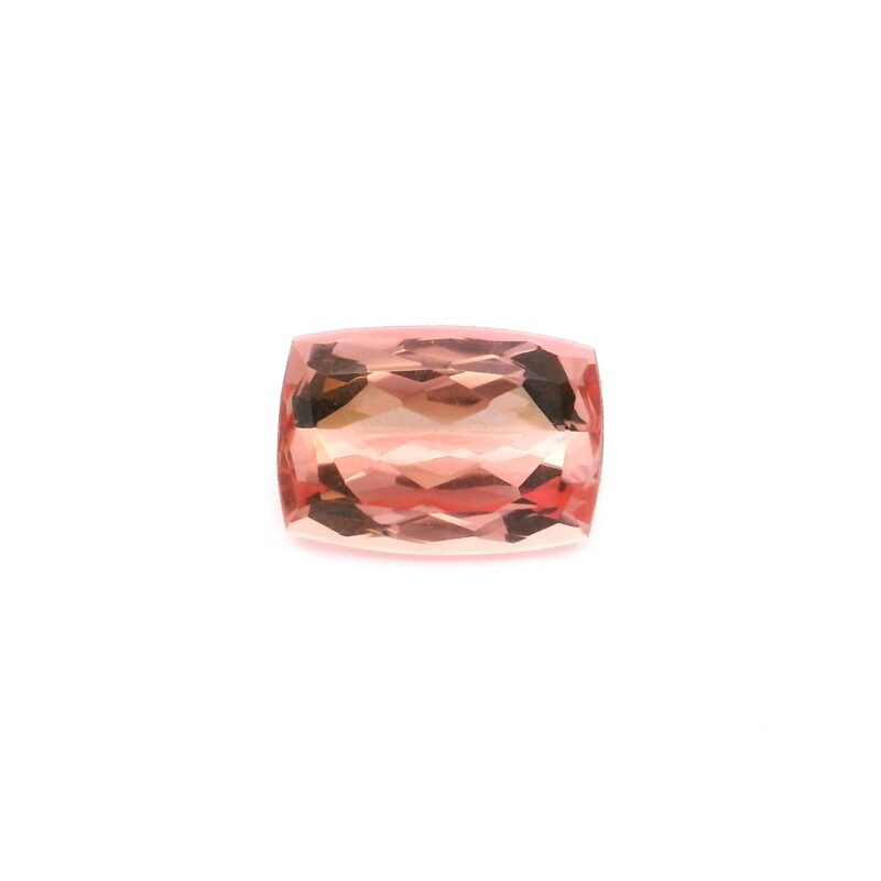 Topaz, Peach, Cushion, 1.91 ct