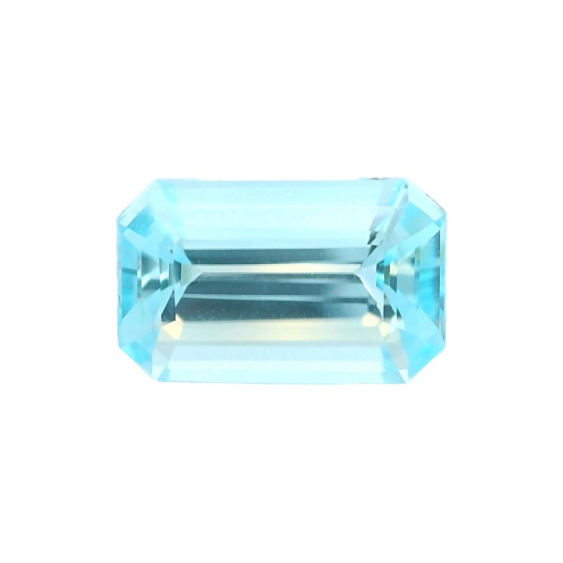Paraiba tourmaline, Blue, Emerald cut, 2.07 ct