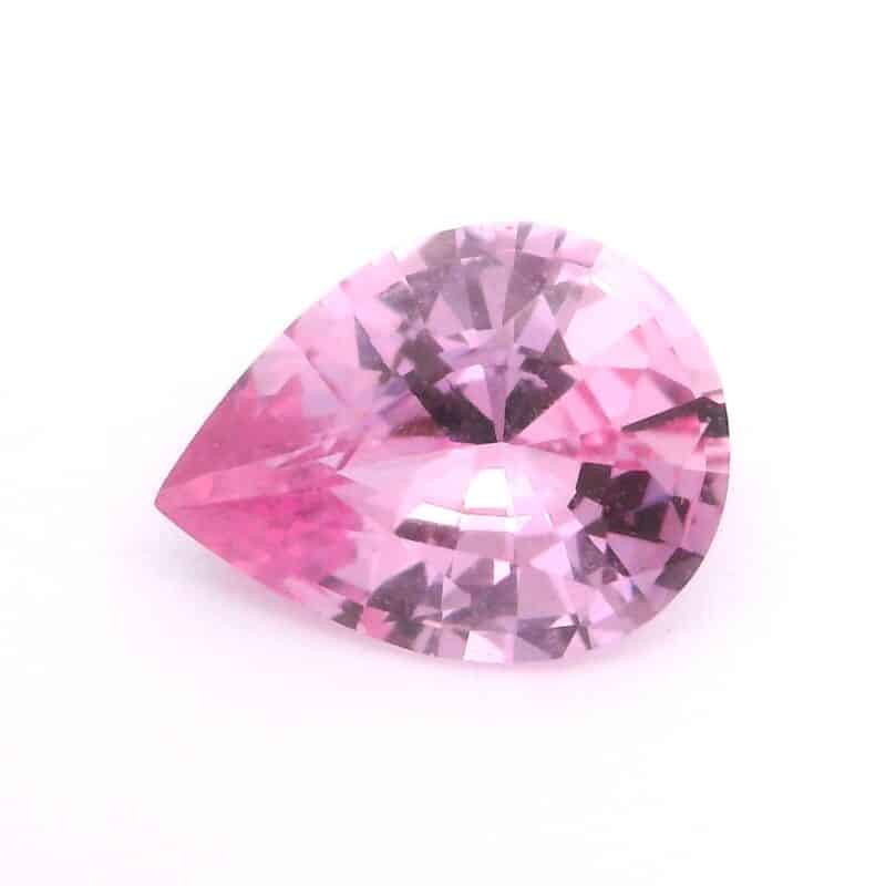 Sapphire, Pink, Pear, 0.59 ct