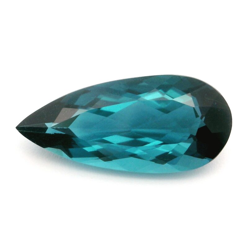 Tourmaline, Blue, Pear, 2.38 ct