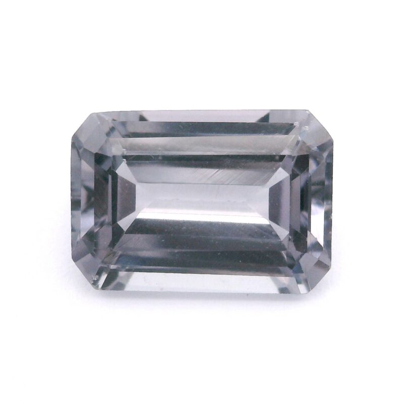 Spinel, Gray, Emerald cut, 1.74