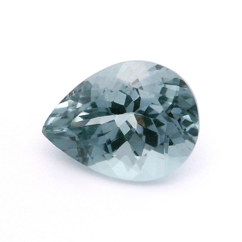 Spinel, Gray, Pear, 1.44 ct