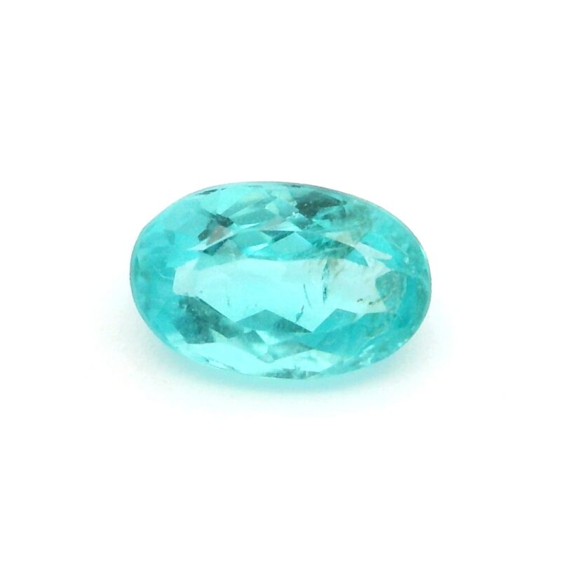 Paraiba tourmaline, Blue Green, Oval, 0.34 ct