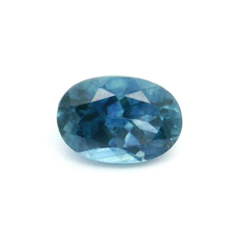 Sapphire - Montana, Blue, Oval, 0.75 ct