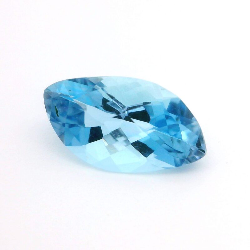 Aquamarine, Blue, Designer Cut, 0.96