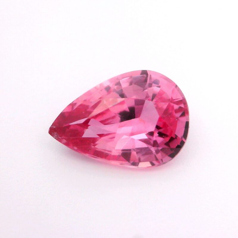 Sapphire, Pink, Pear, 0.00