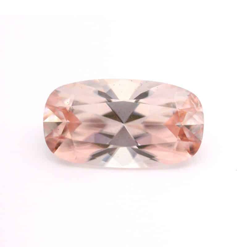 Zircon, Champagne, Cushion, 4.30ct