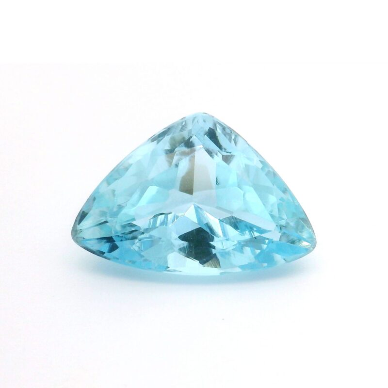 Aquamarine, Blue, Trillion, 0.00