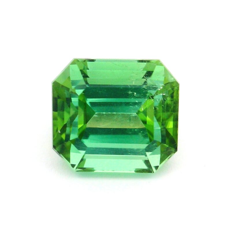 Tourmaline, Green, Emerald cut, 3.23